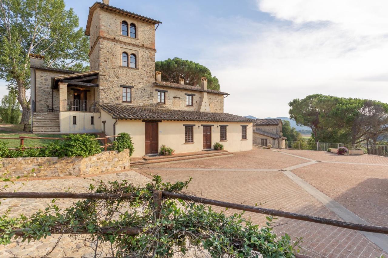 蒙托内Gh Borgo Pulciano Agriturismo别墅 外观 照片