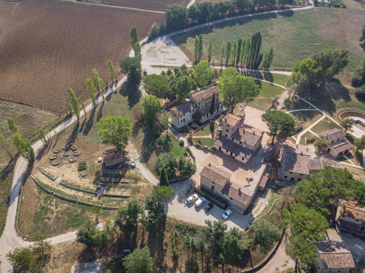 蒙托内Gh Borgo Pulciano Agriturismo别墅 外观 照片