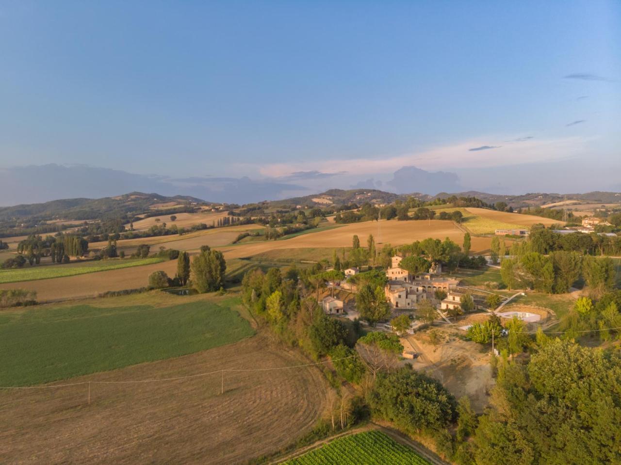 蒙托内Gh Borgo Pulciano Agriturismo别墅 外观 照片