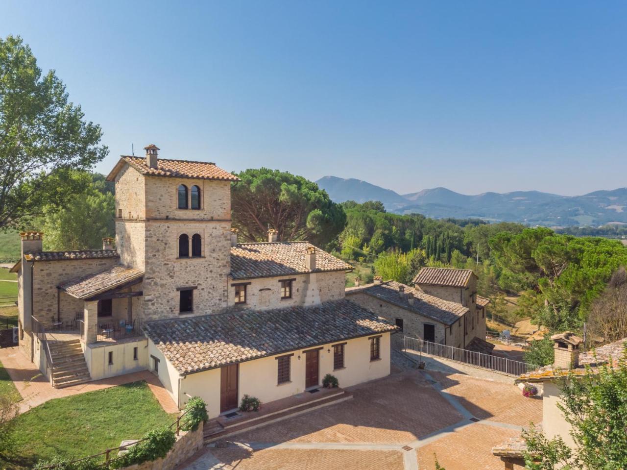 蒙托内Gh Borgo Pulciano Agriturismo别墅 外观 照片