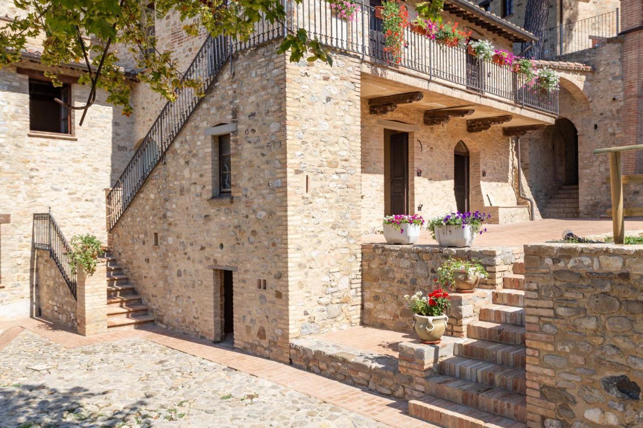 蒙托内Gh Borgo Pulciano Agriturismo别墅 外观 照片